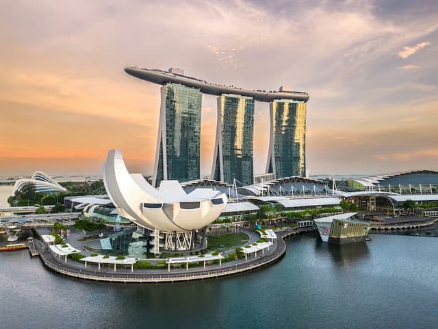 Marina Bay Sands of singapore